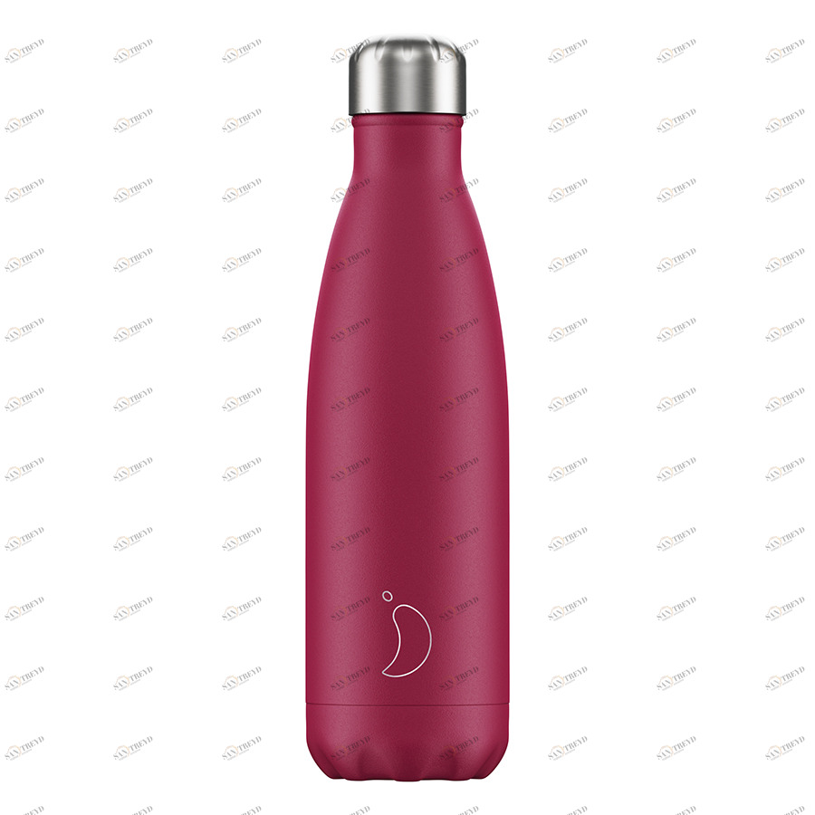 Термос 500 мл розовый Matte Pink CHILLY'S BOTTLES ДИЗАЙНЕРСКИЕ 00-3947994 Розовый 