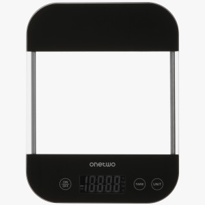 9158775 Кухонные весы OneTwo O3SC24 черный