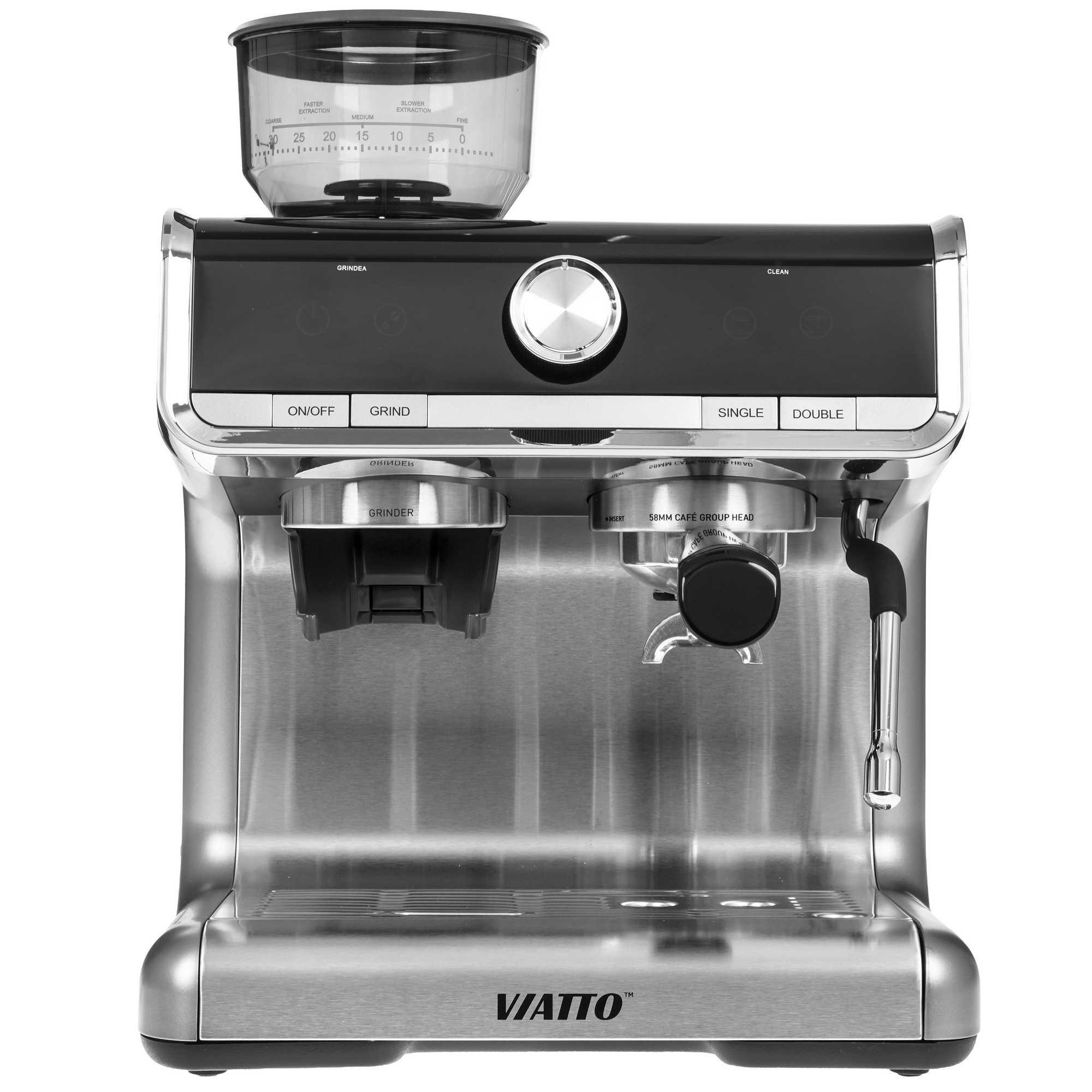 9121857 Кофемашина автоматическая Viatto VA-CMG888 серебристый STDN-0040520 - Вид №1