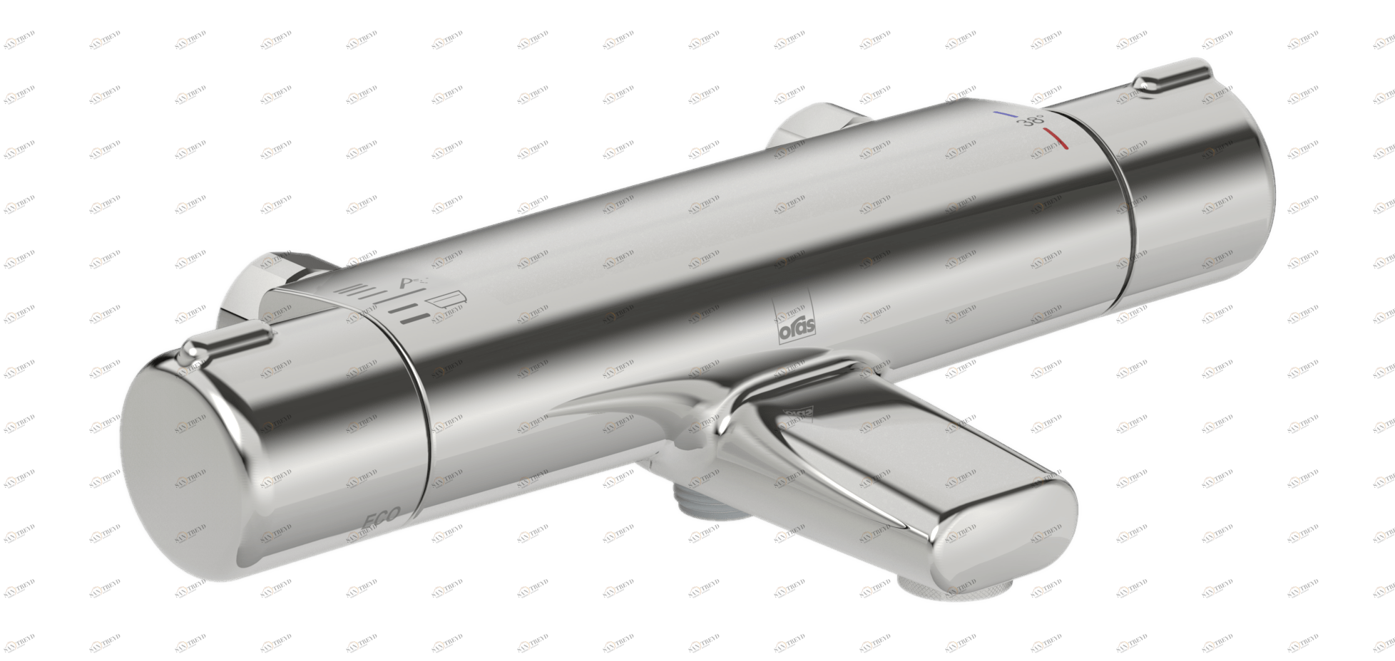 Oras 7462G Смеситель для душа и излив 7462G Nova Хром 