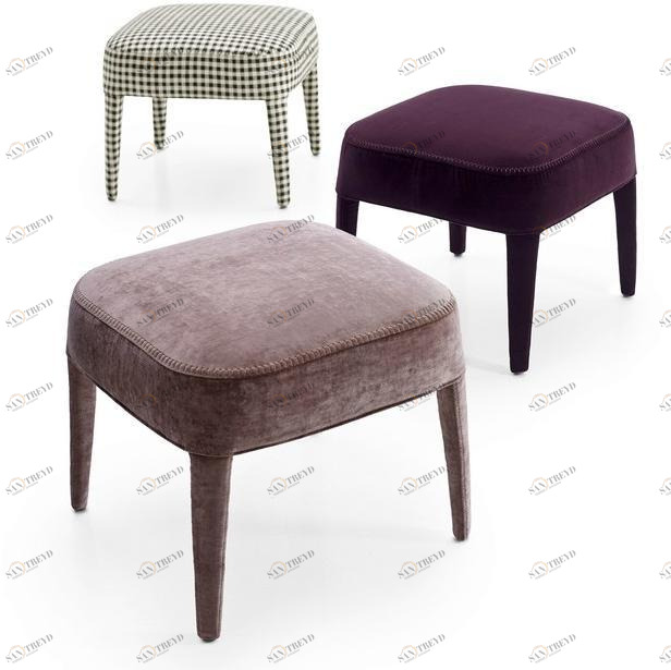 Maxalto Пуф из мягкой ткани Febo sun-id-1452174