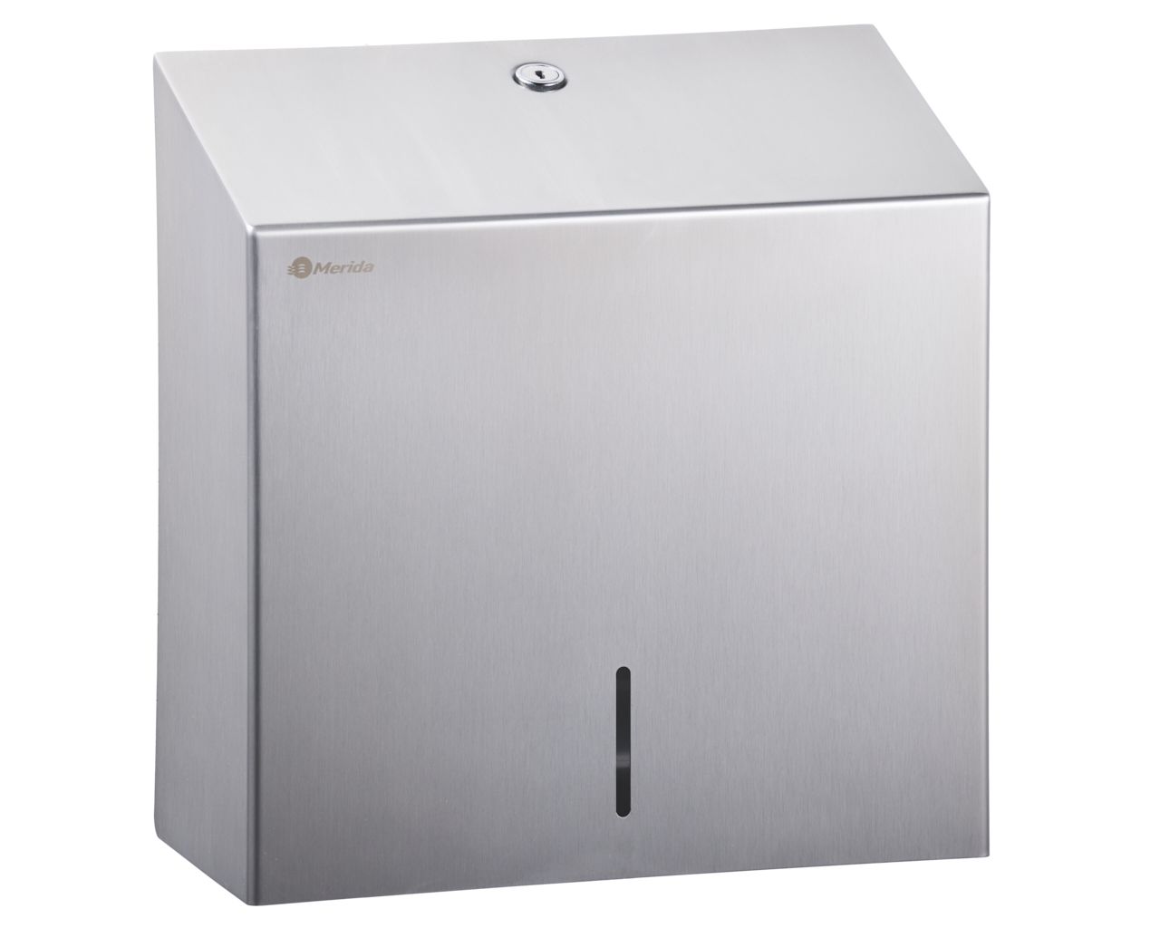 ASM171 Контейнер для бумажных полотенец STELLA Anti-FingerPrint MAXI матовая сталь с покрытием AFP Merida  - Вид №1