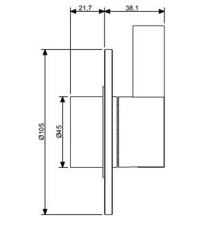 Смеситель для душа с душем COCOON Piet Boon ARCH-00052233 - Вид №9