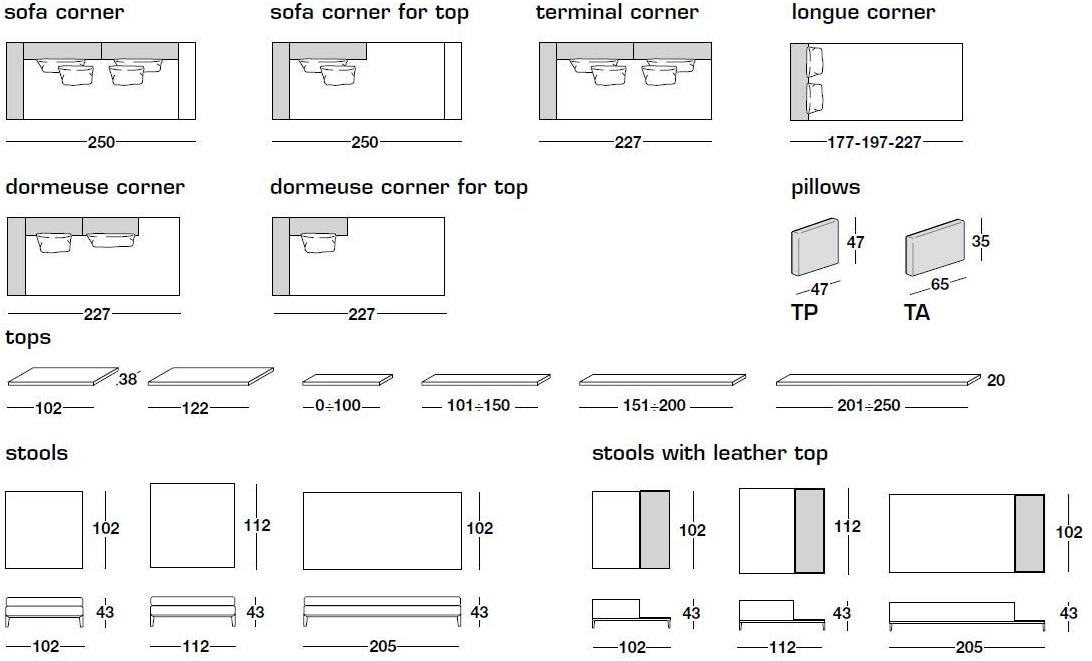 Frigerio Salotti Модульный тканевый диван Taylor sun-id-1402638 - Вид №7