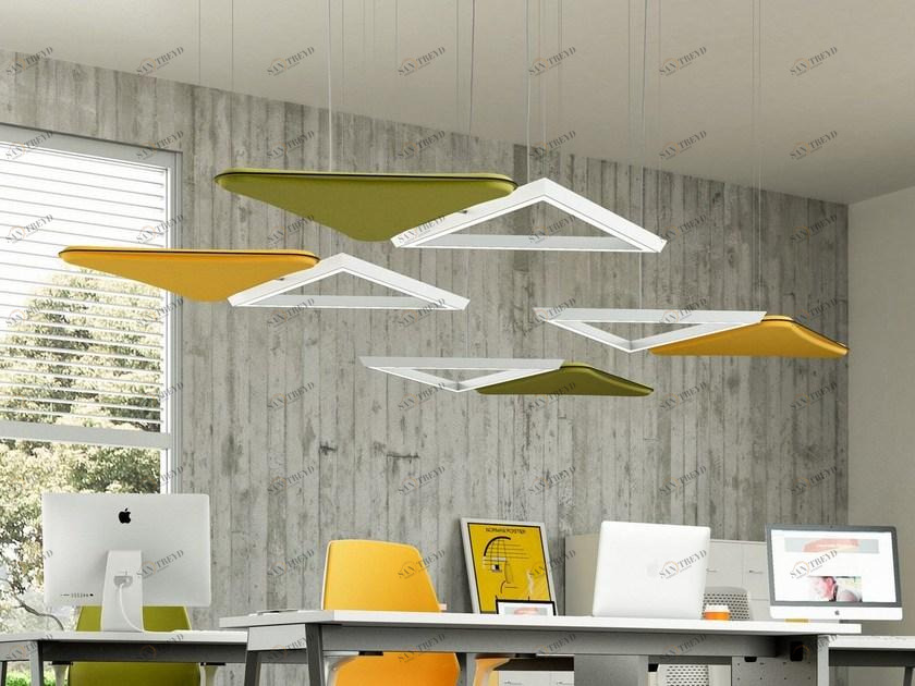 Quadrifoglio Светодиодный подвесной светильник из алюминия Lightsound sun-id-1383787