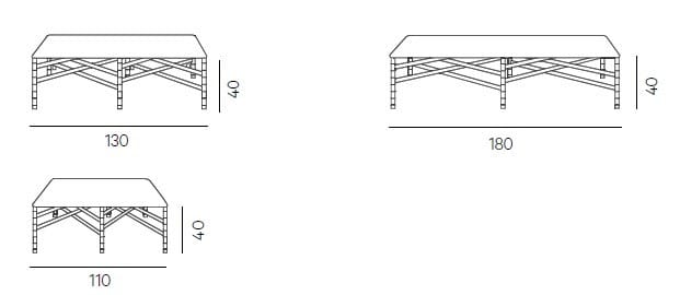 Журнальный столик со стальным основанием и верхом из массива дерева Henge сеть ARCH-00067852 - Вид №2