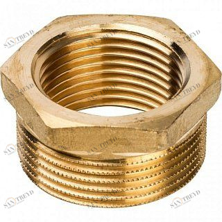 Футорка НВ 1 1/4х1" латунь STOUT SFT0028001141