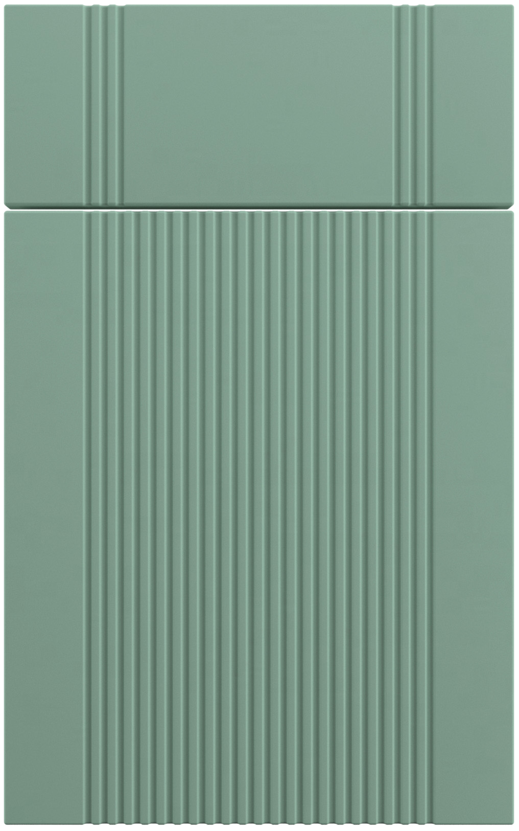 Фасады для кухни Модерн Фрезеровка «Риффель» 803 Бирюзовая пастель SIDAK SIST544-13321