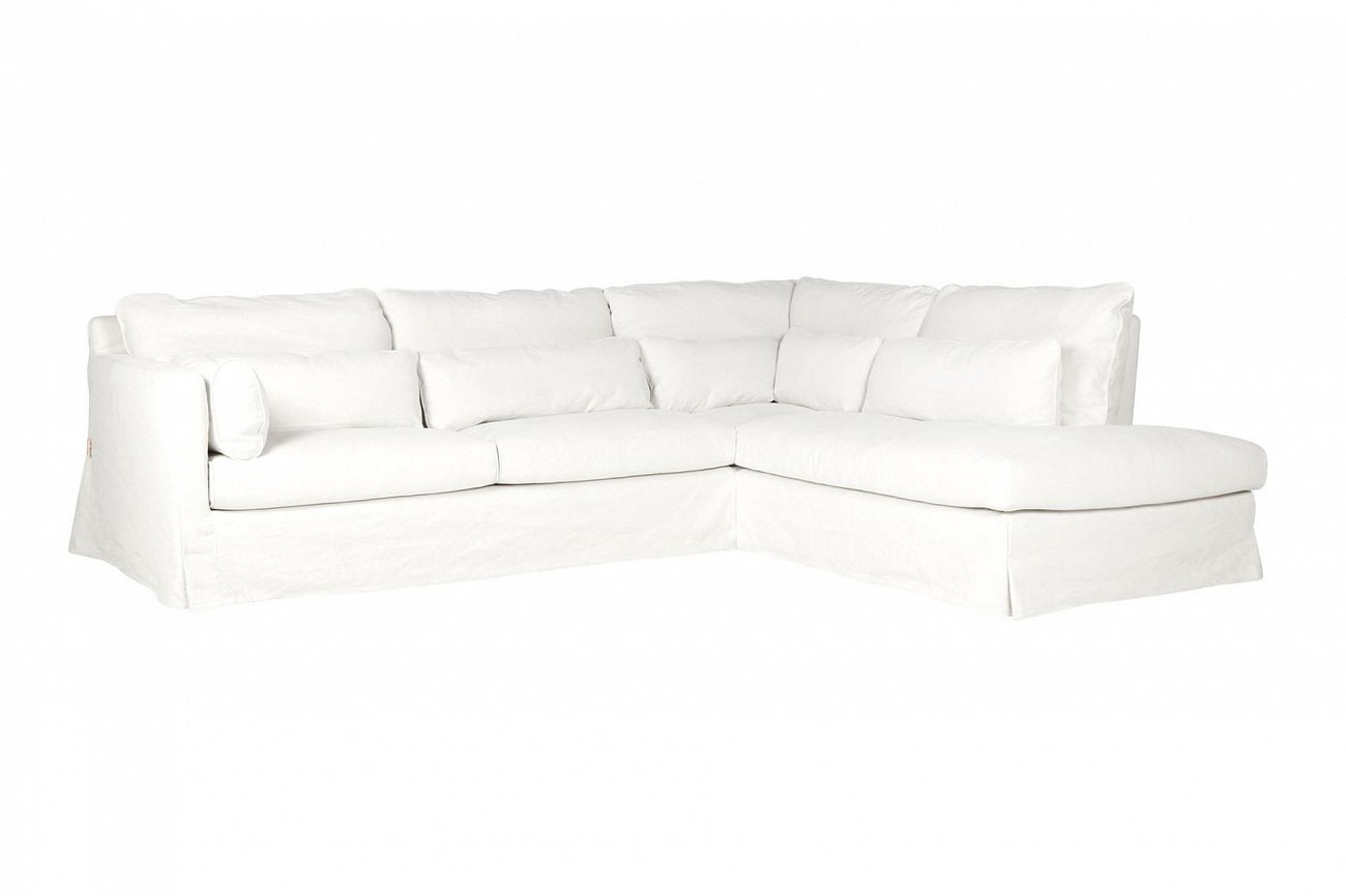 Диван Sara угловой белый SITS ДИЗАЙНЕРСКИЕ, SARA 192330 Белый  - Вид №1