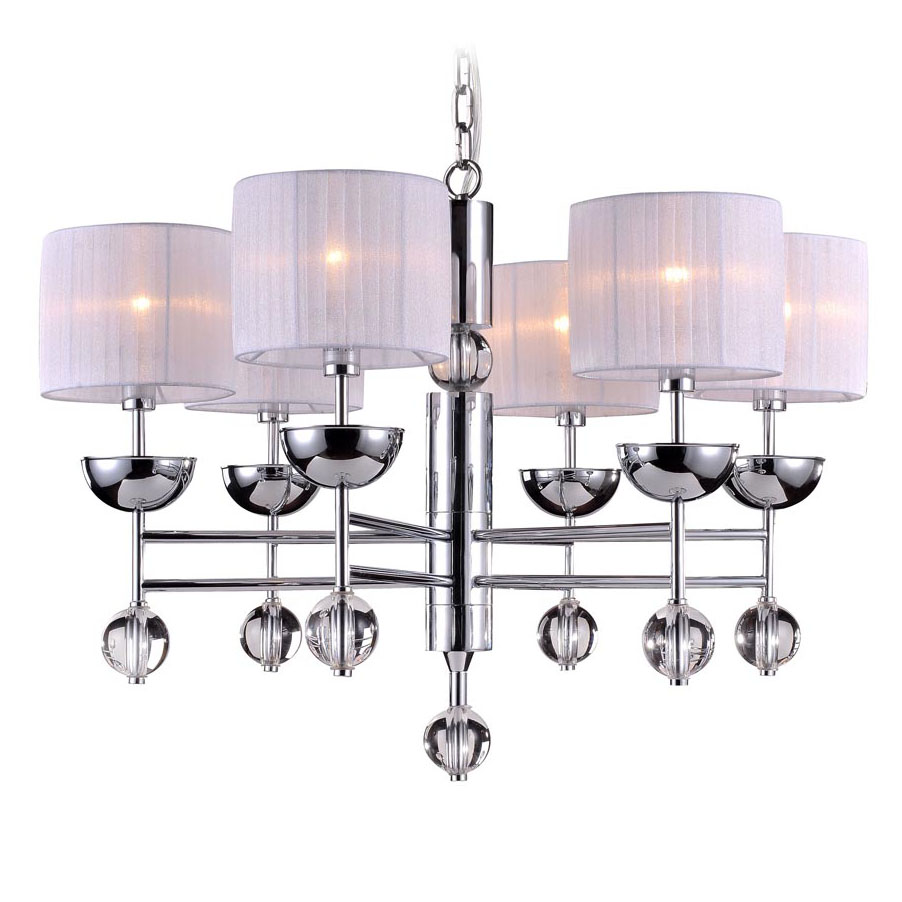 Люстра дизайнерская Mcgonagal хром 32006/C NEWPORT ДИЗАЙНЕРСКИЕ 057705 Хром  - Вид №1