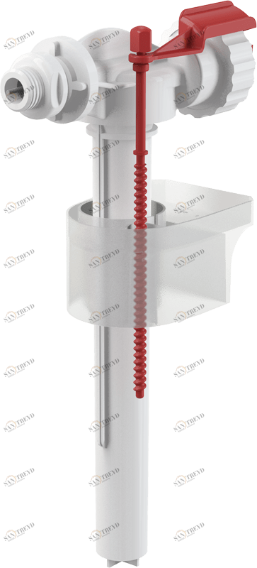 Впускной механизм с боковой подводкой для пластиковых бачков ALCAPLAST A15P38