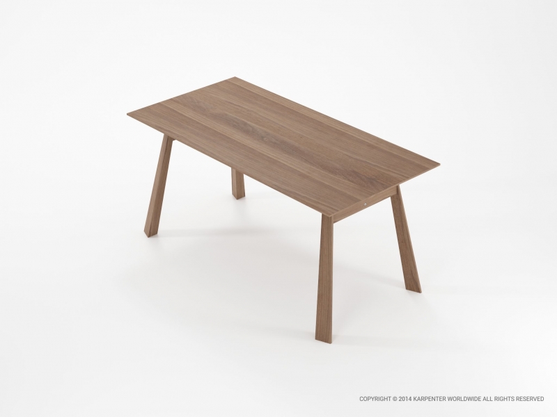 532_1055 Стол обеденный прямоугольный 160 Karpenter Carpenter - Вид №2