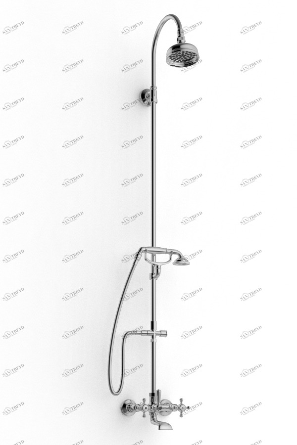 5501 WDP-080 Душевая колона со смесителем Zazzeri 5501WDP080