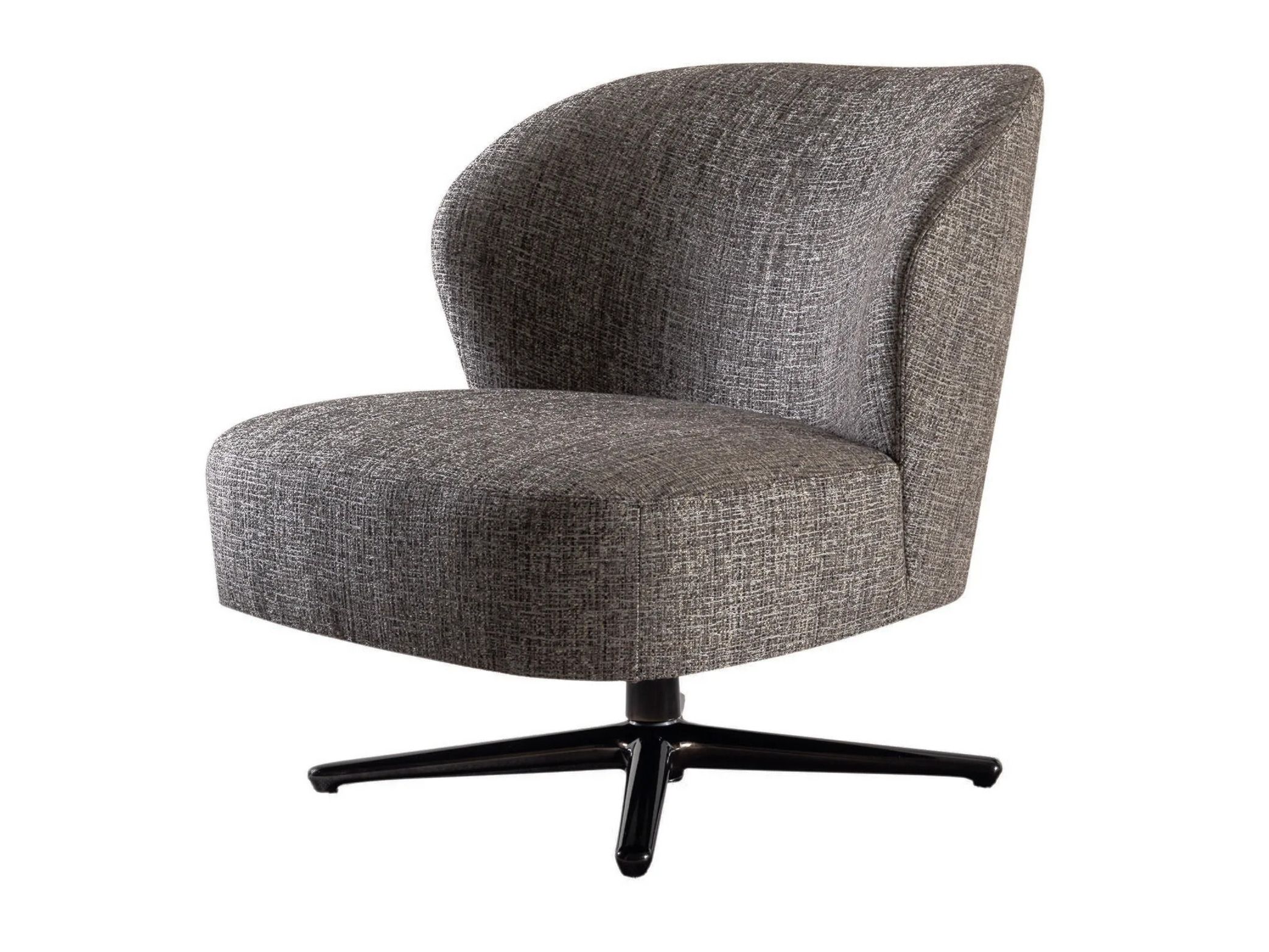 Тканевое вращающееся кресло Casamilano DHORA SLIM ARCH-00036882