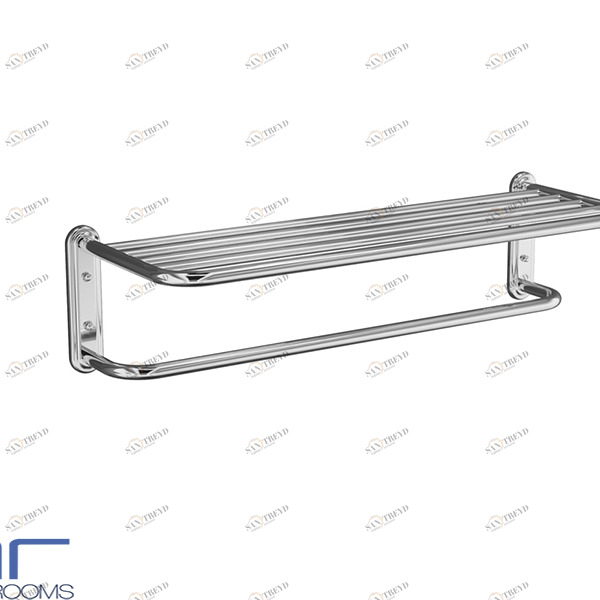 ПОЛОТЕНЦЕДЕРЖАТЕЛЬ ДВОЙНОЙ ИЗ ХРОМИРОВАННОЙ НИКЕЛИРОВАННОЙ СТАЛИ SALGAR Аксессуары для ванной Salgar 6570
