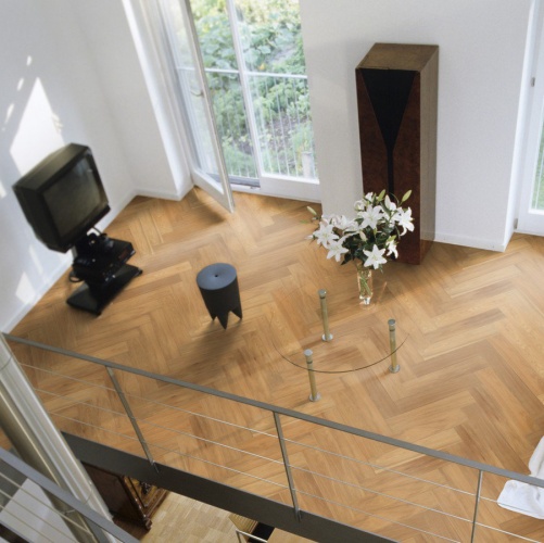 Паркет Ёлка Solidfloor New classic Винзор 1126204 Дуб Натур (Гладкая) 610х122 мм 1500200200 - Вид №24