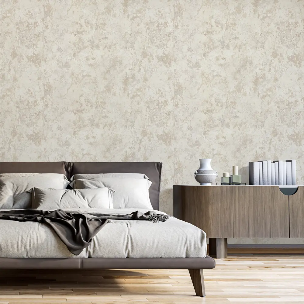 WALLDECOR Антико - флизелиновые обои бежевые для гостиной и спальни 89361469 STLM-0822329 - Вид №2