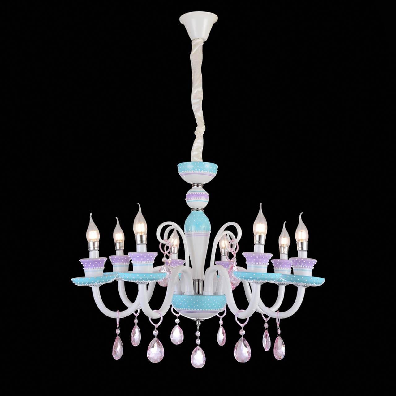Детская подвесная люстра SL671.783.08 ST LUCE ORNATO 326474 Голубой  - Вид №1