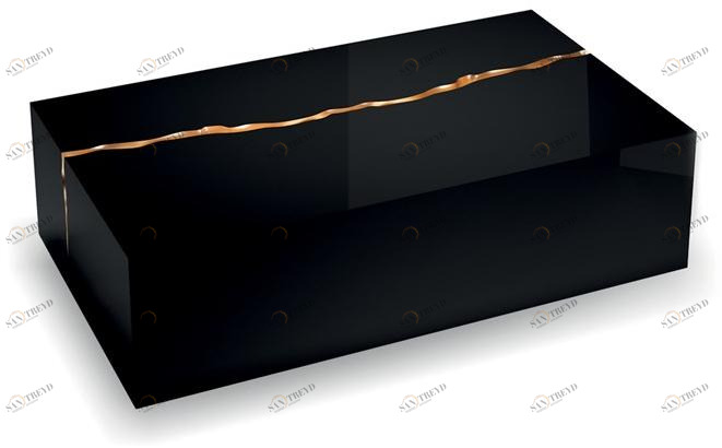 Reflex Прямоугольный журнальный столик из лакированного дерева Impact sun-id-1383673