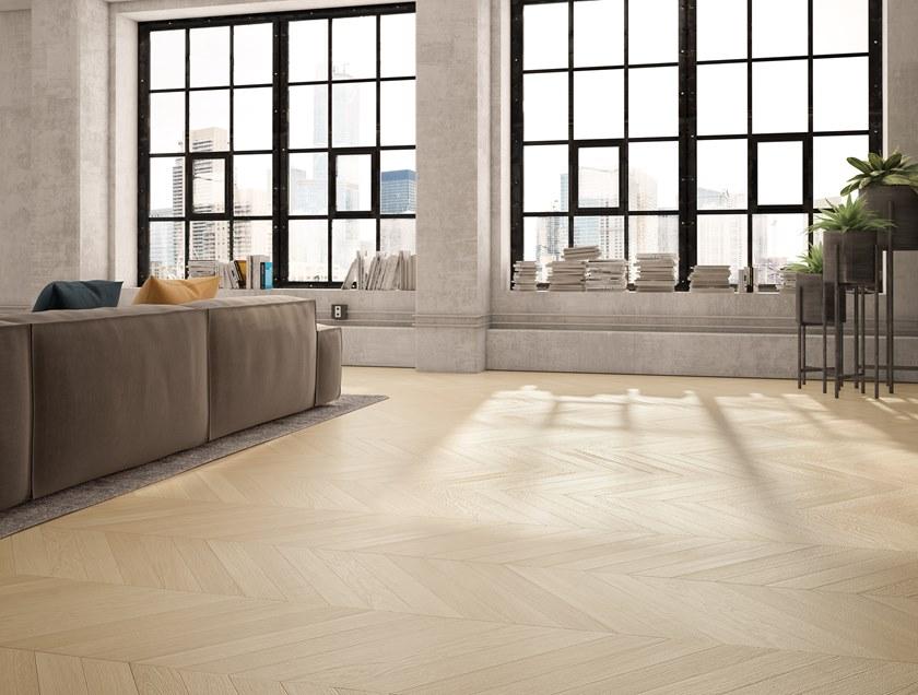 Alma by Giorio 2-х слойный брашированный дубовый паркет Spine sun-id-1379553 - Вид №1