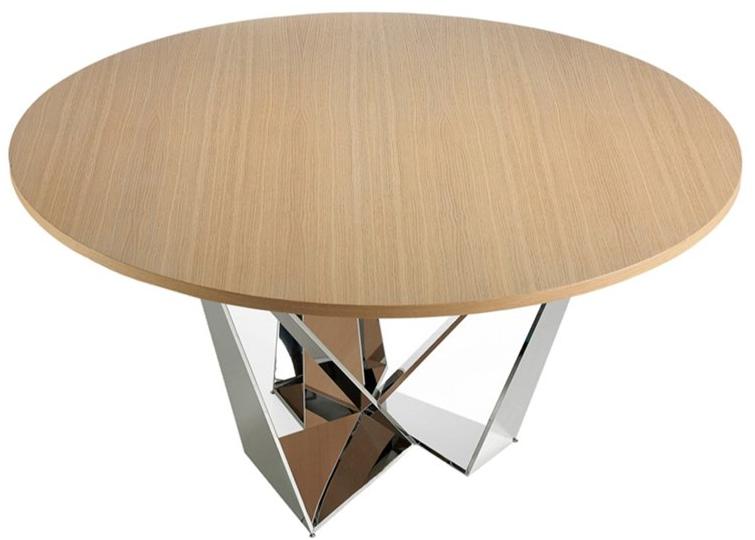 Angel Cerdá Круглый стол для гостиной из стали и дерева Nature life 1042.02 Angel Cerda - Вид №2