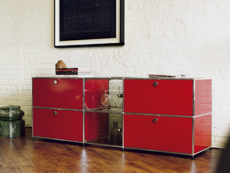 Секционный металлический шкаф USM USM Haller System ARCH-00073917 - Вид №1