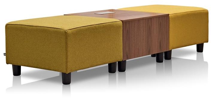 Модульный тканевый пуф Swoop Santreyd sun-id-1349608 - Вид №3