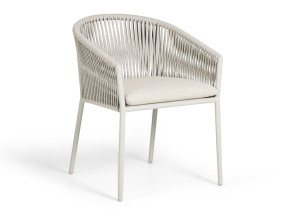 Тканевый садовый стул с подлокотниками