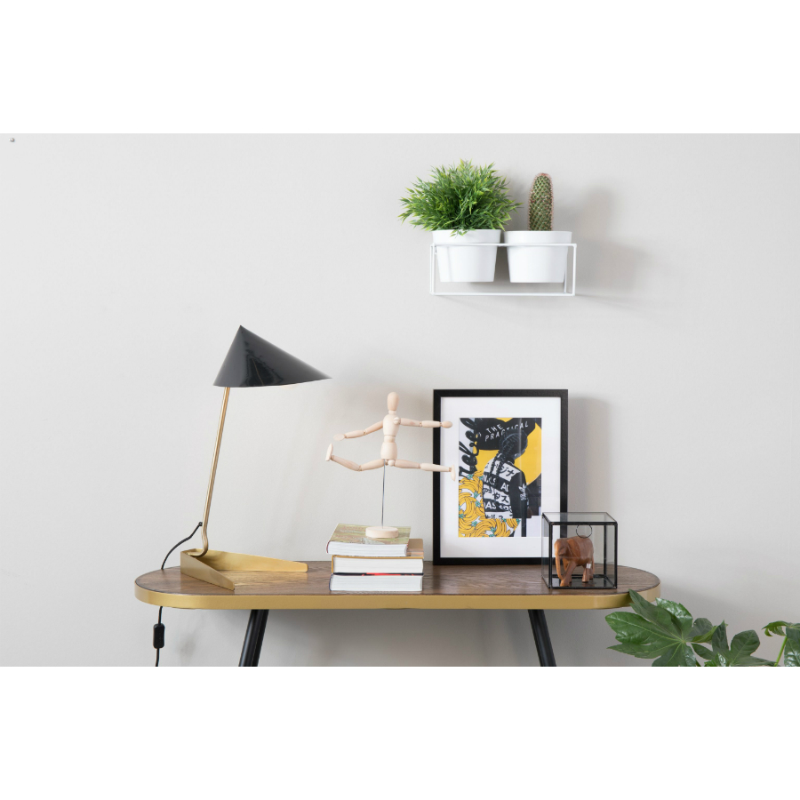 Лампа настольная Lizzy, черная White Label Living 5200059 - Вид №2