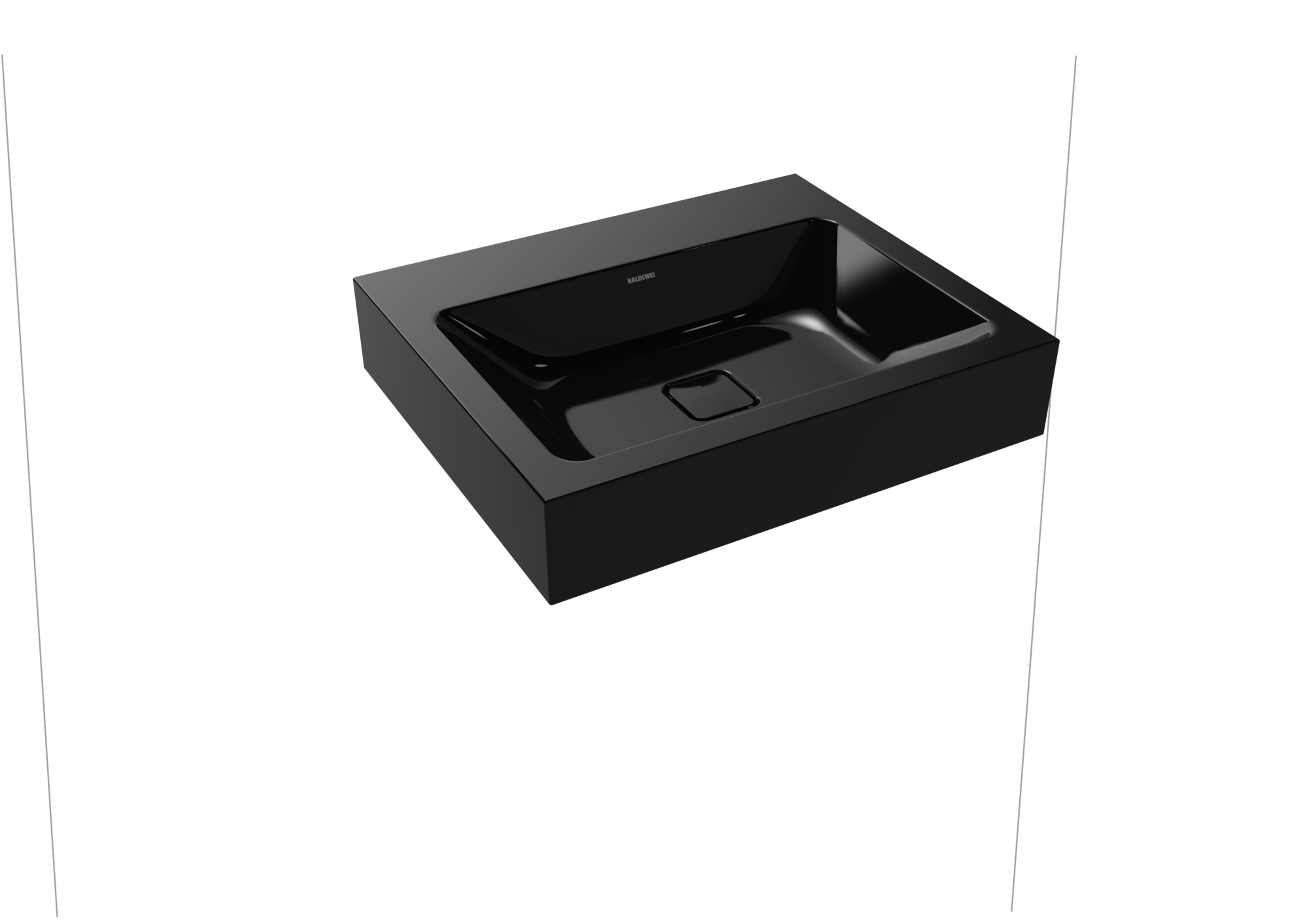Умывальник KALDEWEI Сталь эмалированная 3089 178 черный 30893060178 
