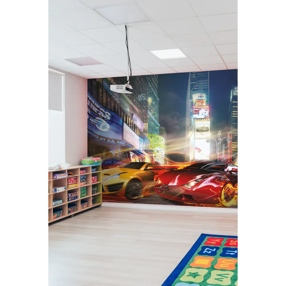 Фотообои 3D Flizart «Гонки в Токио», флизелиновые, 300x280 см FBRUSH STLM-2209662 - Вид №2