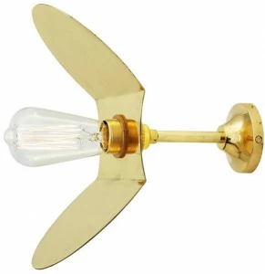 Mullan Lighting Бра с прямым светом ручной работы из латуни Dodoma Mlwl239