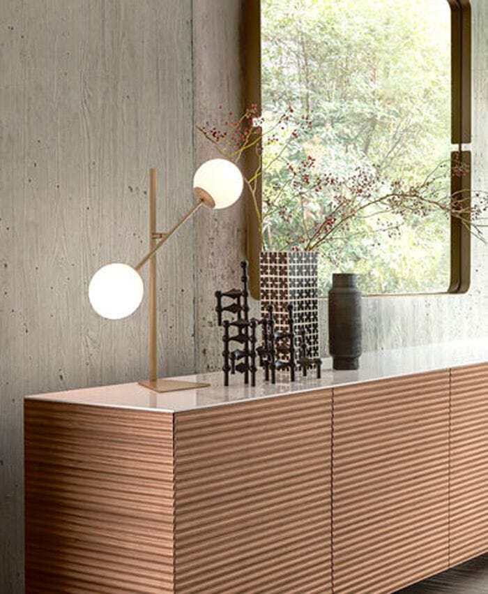 Окрашенная металлическая регулируемая настольная лампа RIFLESSI Meridian ARCH-00145012 - Вид №1