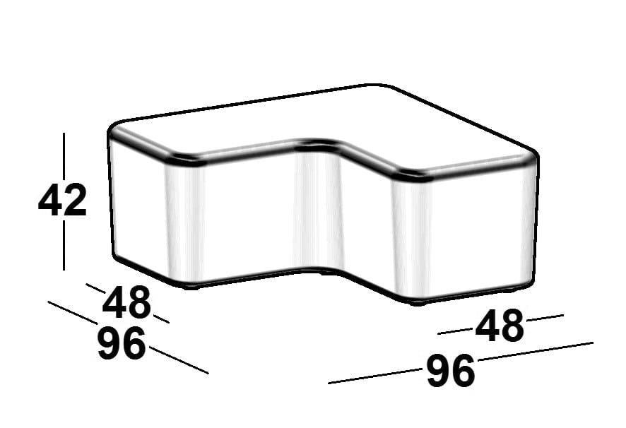 Ткань пуф Luxy пазлы ARCH-00121245 - Вид №10
