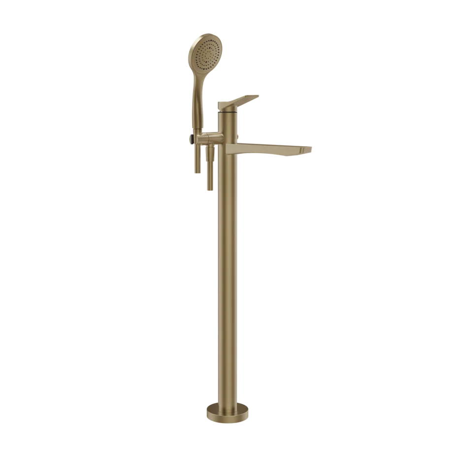 Смеситель для ванны 59131 726 Gessi Rilievo ТЕПЛАЯ БРОНЗА BR. PVD 59131726