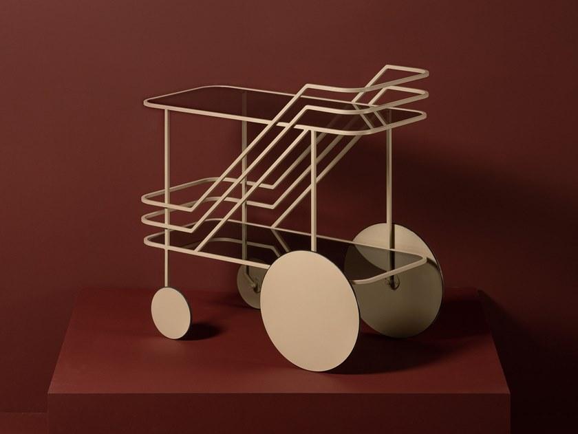 DANTE - Goods And Bads Тележка для еды из стали и стекла sun-id-1358400 - Вид №1