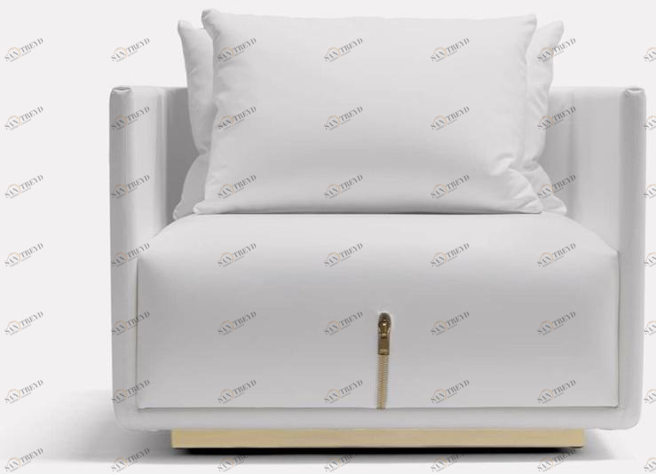 MORADA Поворотное кожаное кресло с подлокотниками Lampo Lampo acs