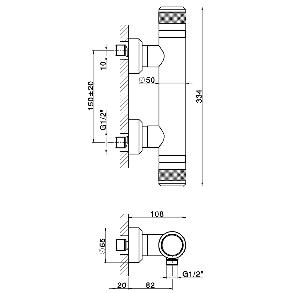 CRT0101021 Смеситель Huber Chronos Santreyd - Вид №1