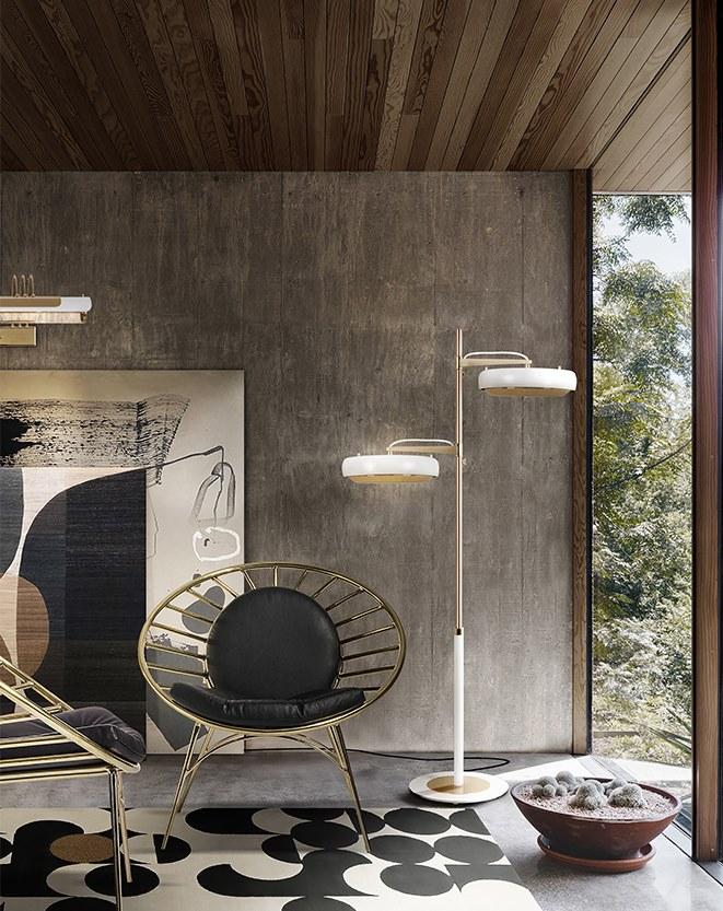 Delightfull Галогенный торшер из алюминия Carter sun-id-1399043 - Вид №6