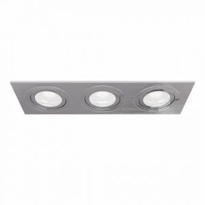 Встраиваемый спот серебряный Technical Atom DL024-03S TECHNICAL DOWNLIGHT 00-3957182 Серебро