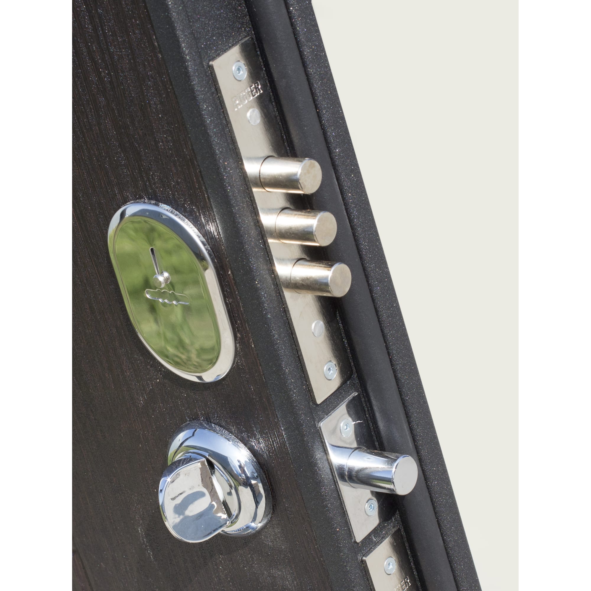 82096737 Дверь входная металлическая Гарда Муар, 960 мм, левая, цвет венге Santreyd  - Вид №3