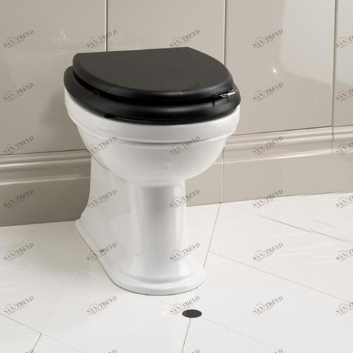 IBWCROSEBTW Приставной унитаз напольный Белый Devon&Devon ROSE Италия