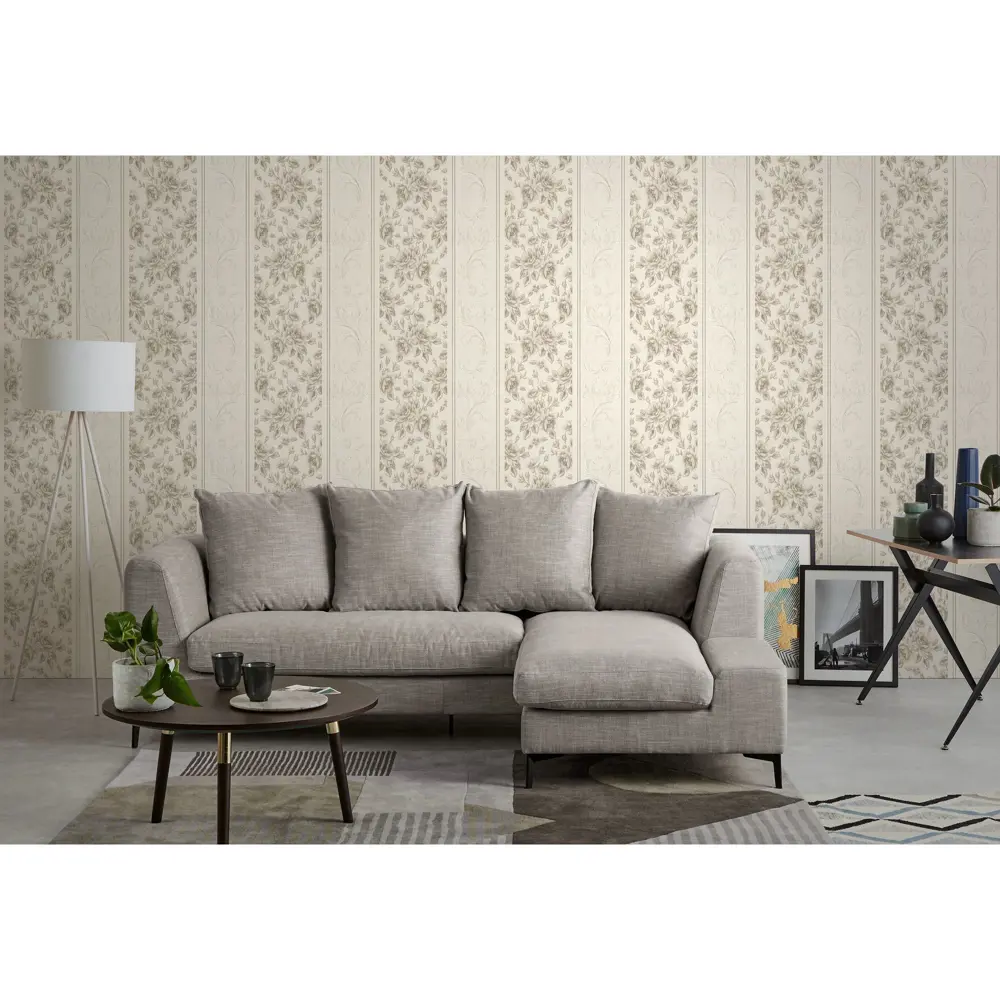 Обои виниловые Palitra Life Small Roses бежевые 0.53 м 1359-12 STLM-2190809 - Вид №4