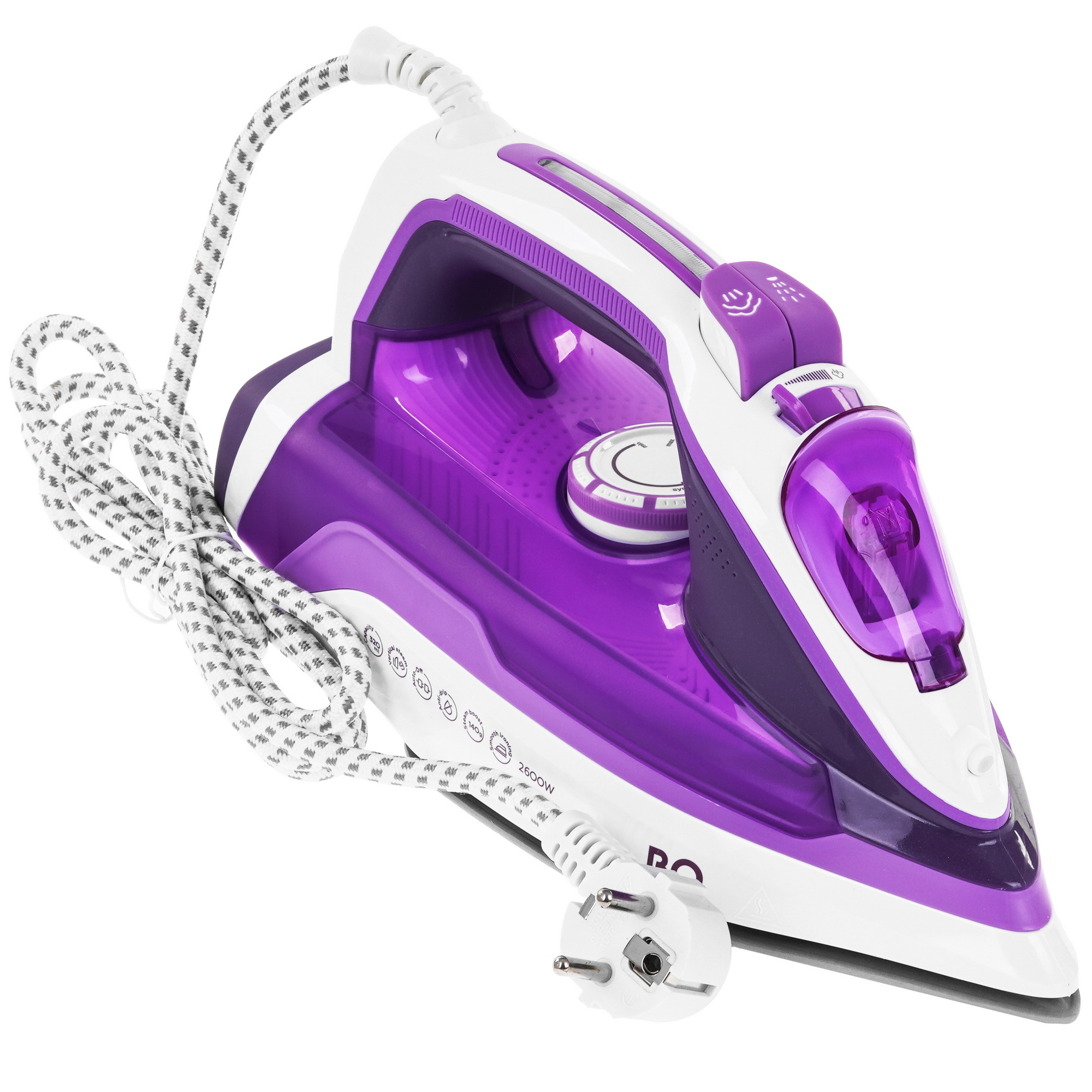 9970318 Утюг BQ SI1002 белый STDN-0002345 - Вид №5