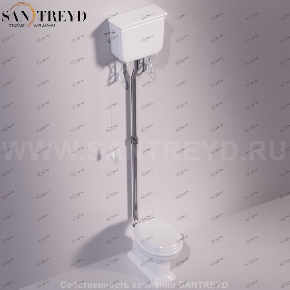 LA06BIANCO Бачок для унитаза Белый Simas Lante Италия