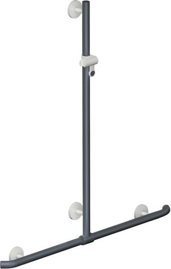 950.35.44099 Поручень для душа с выдвижным держателем для душа HEWI Greifen 