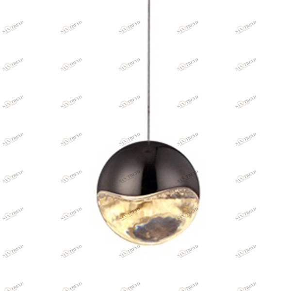 Подвесной светильник Globo 1U black от Delight Collection SD3301-1U DELIGHT COLLECTION ДИЗАЙНЕРСКИЕ 243698 Прозрачный;черный 