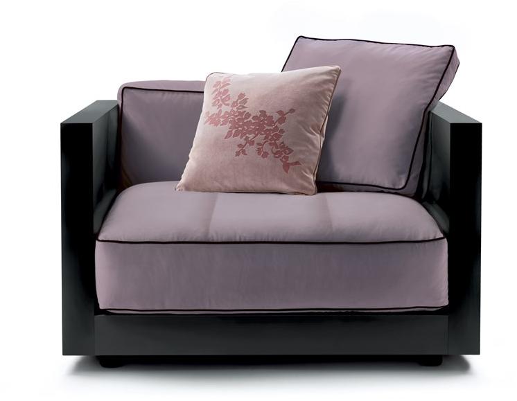 Flexform Кресло из ткани со съемным чехлом с подлокотниками Lucien sun-id-1353084 - Вид №4