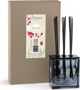 10653641 Esteban ДЕКО БУКЕТ С АРОМАТ/ 250мл  ЗЕЛЕНЫЙ ЧАЙ Стекло