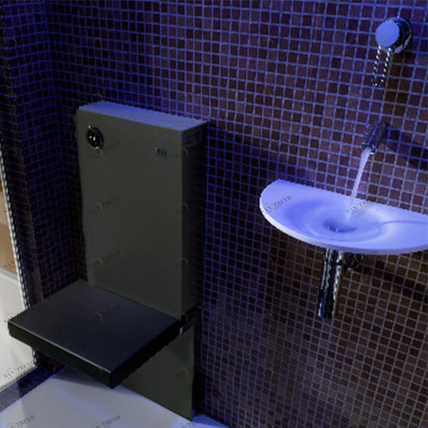 Парогенератор 3.5m2  Rigenera 100 черная Gruppo Geromin 4RIA4N0